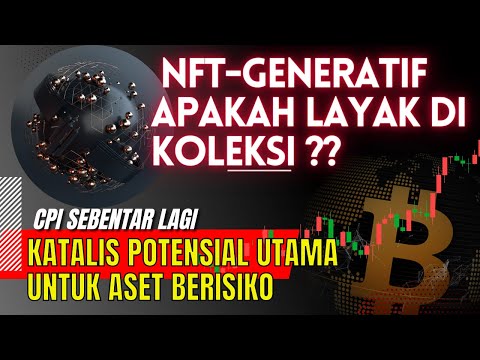🔴[ Crypto News ] Apa Itu NFT GENERATIF & Apakah Layak Di Koleksi ? | CPI Penentu Arah Market Crypto?