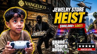 I Robbed a Jewelry Store in GTA 5… Then Police Came! 🚨💎
