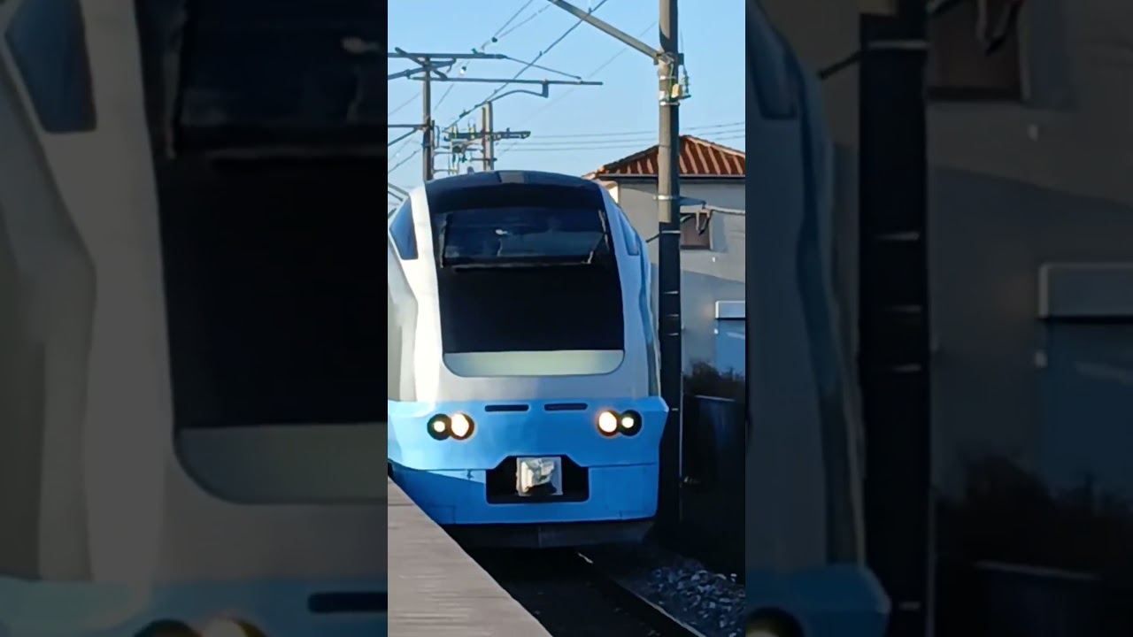 E653系K71編成水戸偕楽園川越号羽鳥駅高速通過 - YouTube