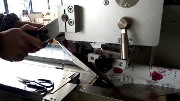 install film roll  flow packing machine