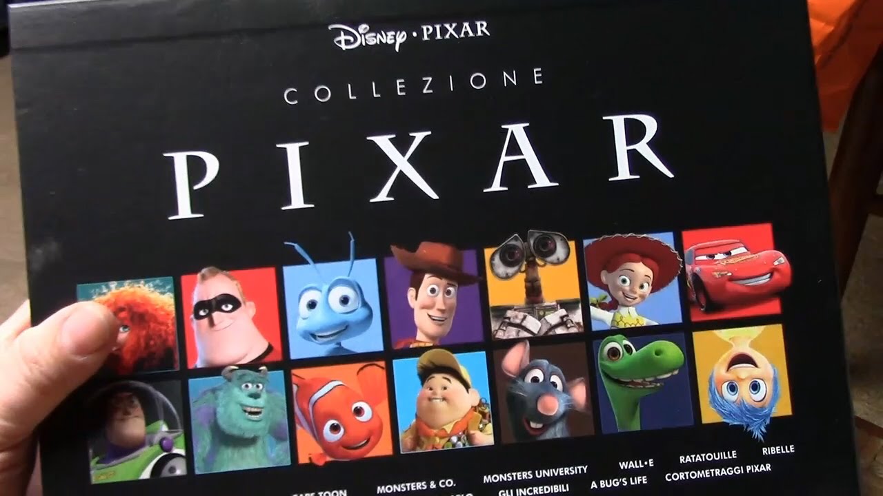 Collezione Pixar 19 Dvd Con I Film Danimazione Piu Belli