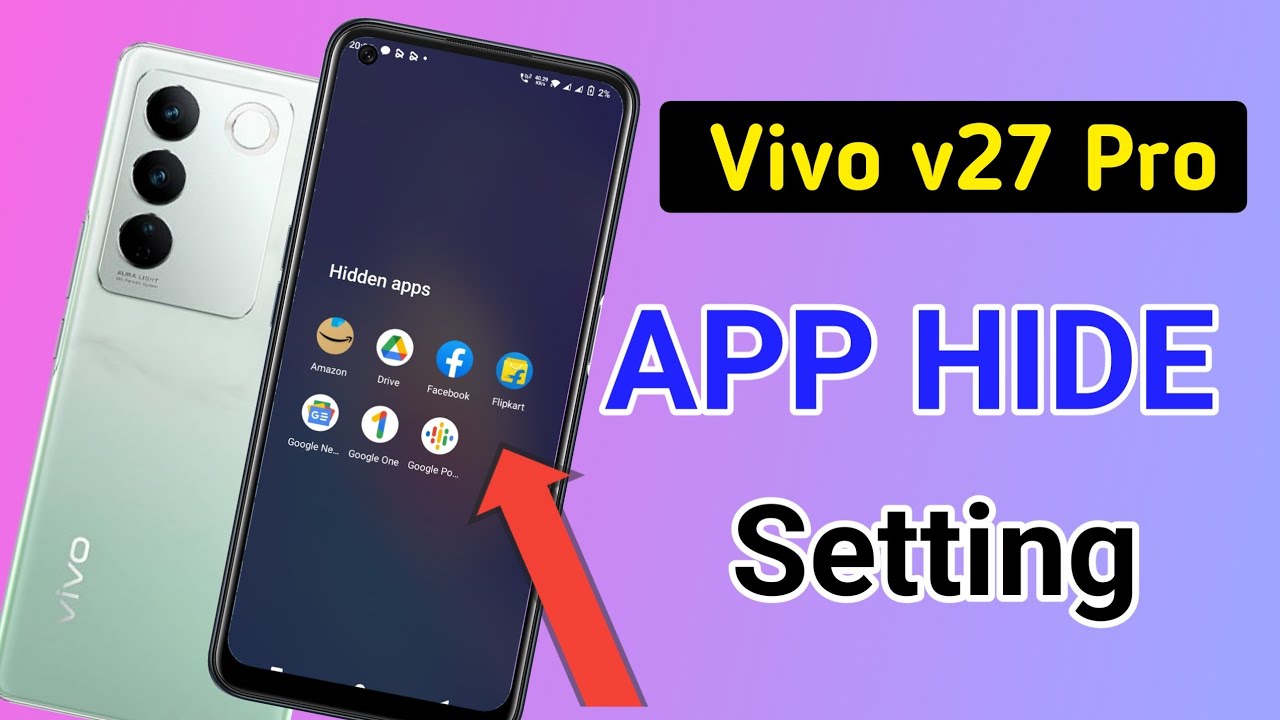 How To Hide Apps In Vivo V27 Pro 5g vivo V27 Pro App Hide app Hide