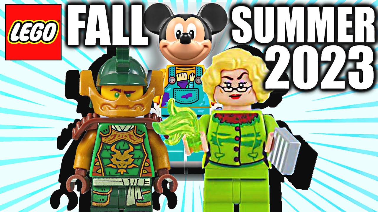 Summer 2023 LEGO Harry Potter, Ninjago, and Disney 100 EXCLUSIVE  Minifigures 