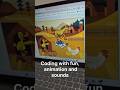 My 6 year old built this| Scratch coding for kids(Animal Farm Project)