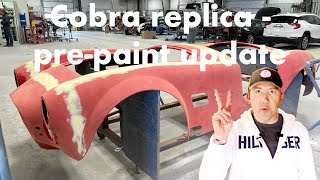 Shelby Cobra replica — getting ready for paint!!! by alexmak 12,491 views 2 years ago 6 minutes, 29 seconds