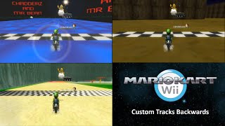 I played EVERY 2009 Mario Kart Wii Custom Track Backwards so you dont have to