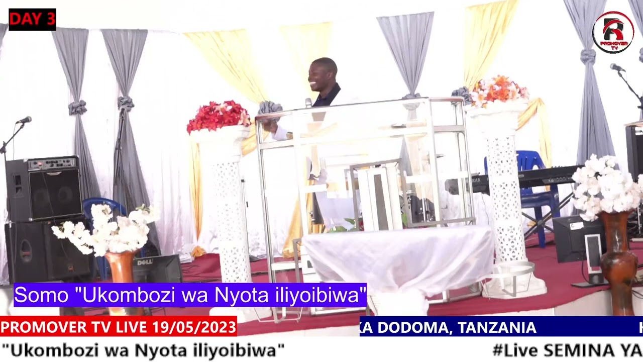 #Live Day 3_UKOMBOZI WA NYOTA ILIYOIBIWA|SEMINA YA NENO LA MUNGU|PAG DCC DODOMA|MCH AMIEL KATEKELLA