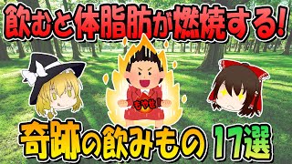 飲むと体脂肪を燃焼させる最強の飲み物17選