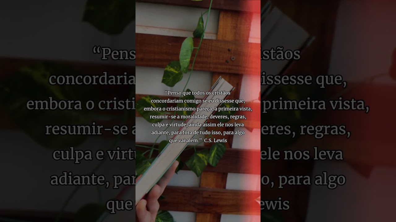 Cristianismo Puro e Simples | C. S. Lewis - YouTube