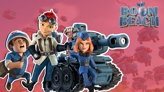 CHEGUEI NO QG 16! ATACANDO COM TANQUES, MÉDICOS E CAPITÃ EVERSPARK | BOOM BEACH 2017