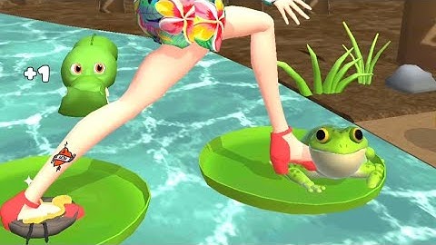 Tippy Toe 3D - ASMR ios,Android Walkthrough All Levels Gameplay Part 12