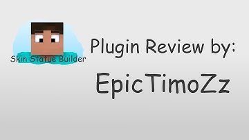Bukkit Plugin review:Skin Statue Builder
