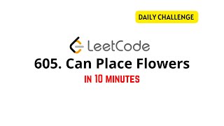 LeetCode 605 - Can Place Flowers [Daily Challenge]