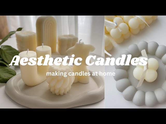 Classic Bubble Candle DIY Candle Making Kit – Cashmere Moon