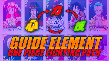 Guide Red Green Yellow Element - One Piece Fighting Path