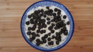 Chocolate Chip Cookie Dough Dip Recipe | Easy 4 Ingredient No Bake Desserts