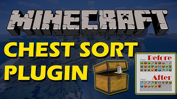 Spend less time organising in Minecraft with Chest Sort Plugin