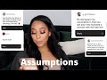 Addressing Assumptions About Me | Sydel Curry-Lee