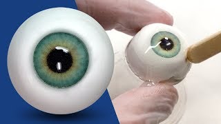 How to Make EASY REALISTIC Eyeballs Out of Polymer Clay