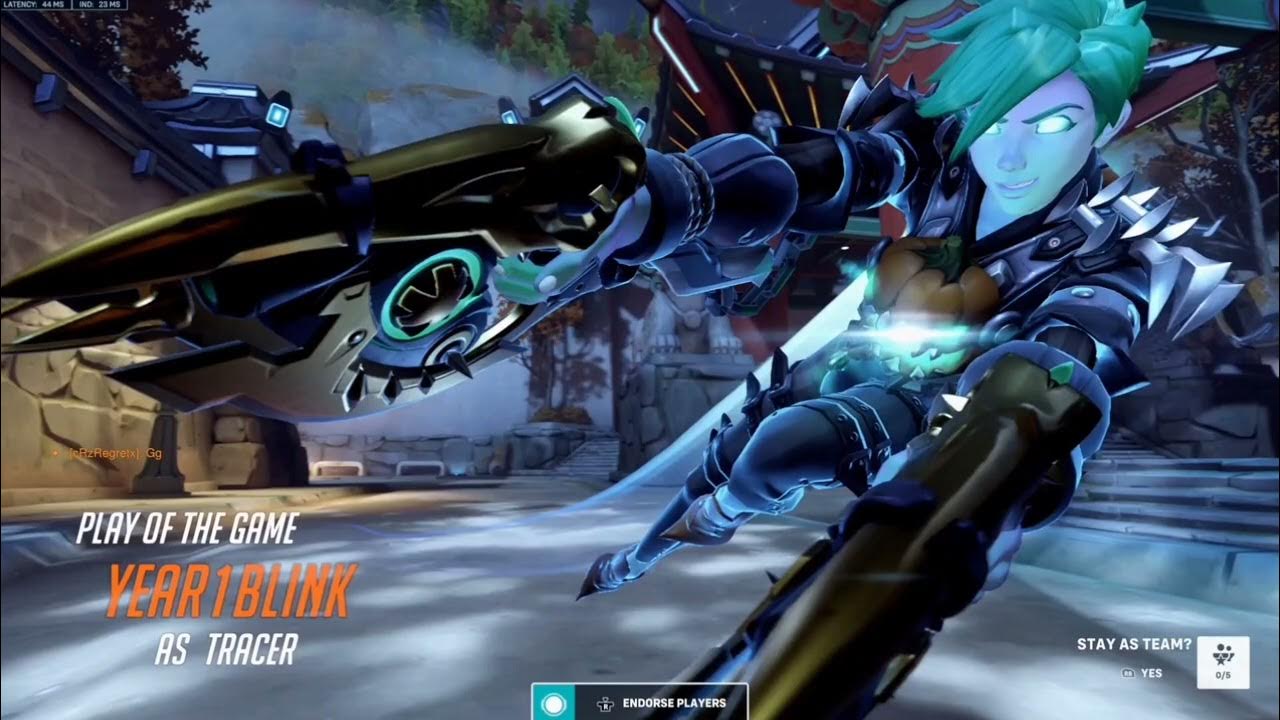 Tracer Halloween Ranked Highlights Overwatch 2 YouTube