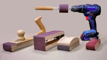 5 Genius Sanding Tools – DIY with PDF Plans
