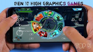 5 Best Offline Ben 10 Games for Android & iOS | Top 5 High Graphics Ben 10 Games For Android 2021 screenshot 3