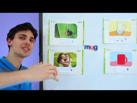 Phonics -ug Words (bug, jug, mug, hug)