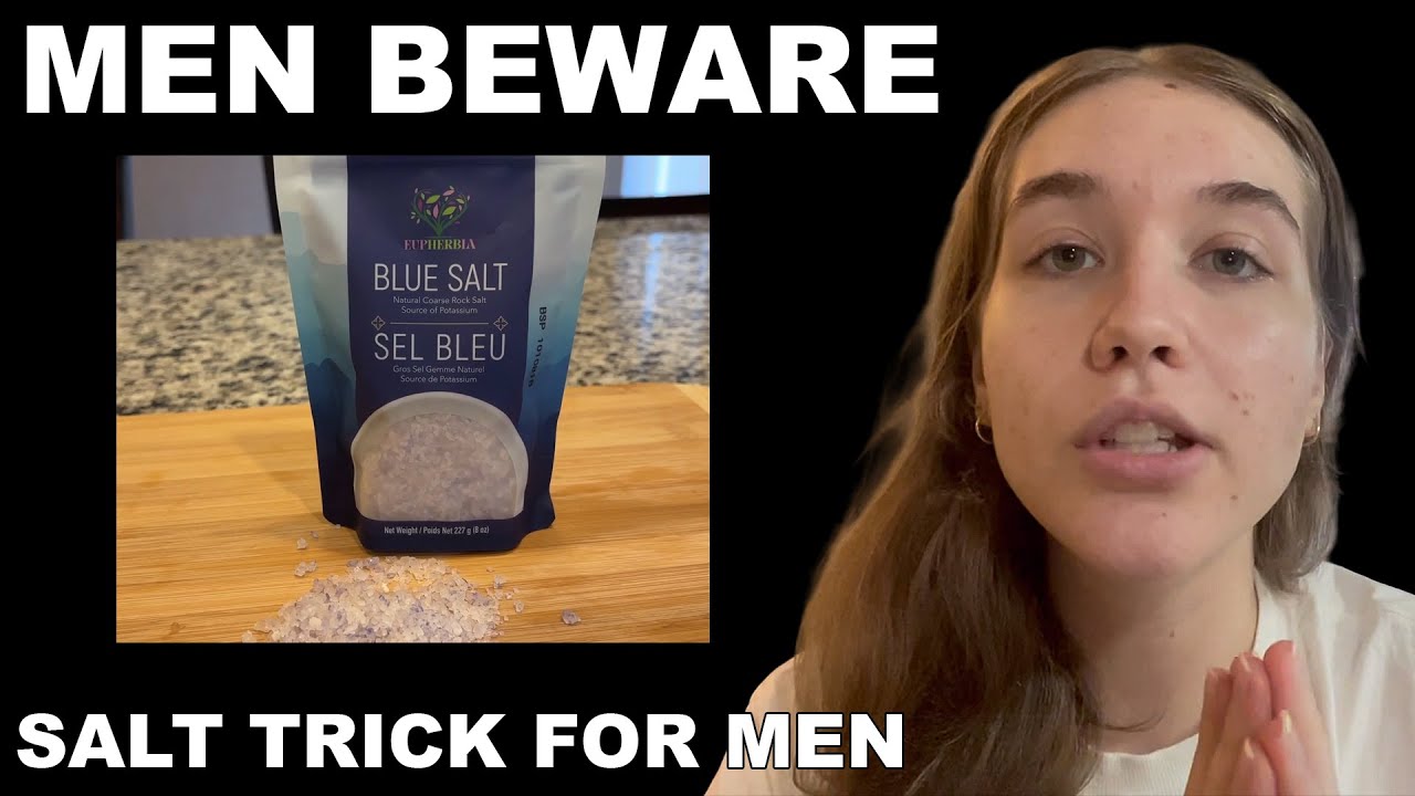 SALT TRICK FOR MEN ((⚠️VIRAL⚠️)) BLUE SALT TRICK WHAT IS BLUE SALT