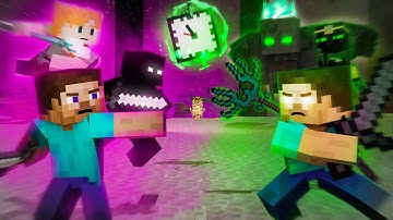 NETHER WAR EP5 - TIME ORB - Alex and Steve life (Minecraft animation)