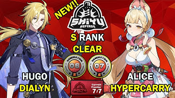 NEW Shiyu Defense! | Hugo x Dialyn & Alice | Node 6-7 S Clear | Zenless Zone Zero ZZZ 2.4【ゼンゼロ】