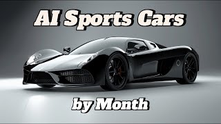 AI HighEnd Sports Cars for Every Month #ai #generativeai #midjourney #aiart