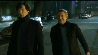Sherlock And Watson To The Crime Scene A Study In Pink