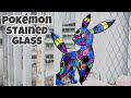 【レジン/ポケモン ステンドグラス風】　ブラッキー/resin pokémon Blacky stained  glass