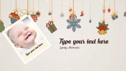 Christmas & New Year Slideshow and Greeting Card| After Effects Project Files