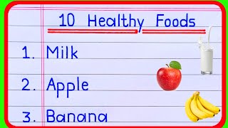 10 Healthy Foods Name | Healthy Foods | Healthy Foods Name in English | Healthy Food screenshot 3