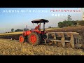 Kubota mu 5502 4wd with plough performance