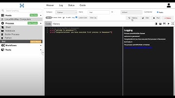 Quick Guide to Processes and its History in Geoweaver