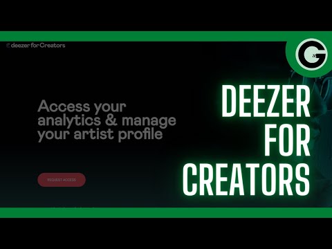 DEEZER FOR CREATORS | Plataforma de Gestão para Artistas