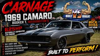 CARNAGE! 625HP Naturally Aspirated 1969 Camaro Stuns Rick Ross Car Show