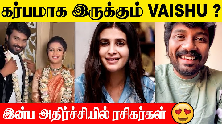 Vetri Vasanth Wife Vaishnavi Is Pregnant ?😍 Surprise | Siragadikka Aasai Serial Muthu | Ponni