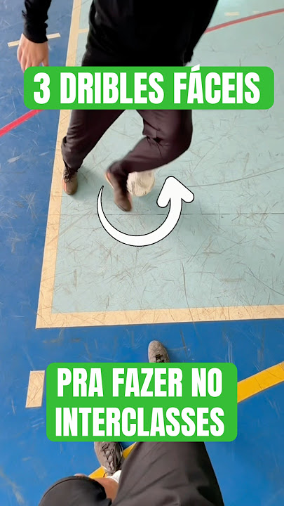 3 DRIBLES PRO INTERCLASSES 🔥 #futebol #drible #futsal #bera