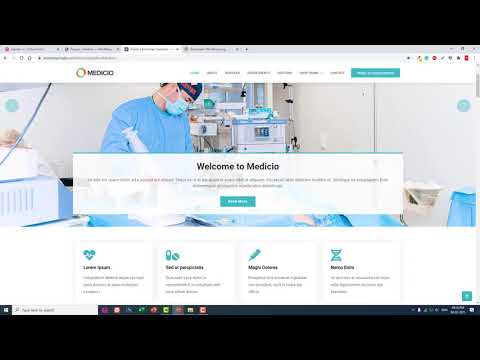 [Part 1] How to create a Medical Website with WordPress