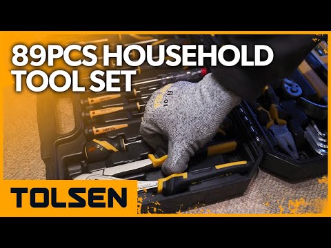 Набір ручного інструменту Tolsen 89 шт. 85352, видео 1
