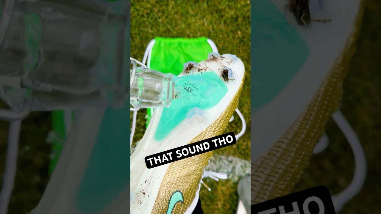 ASMR of cleaning my Mbappe Superfly 11s