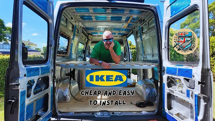 IKEA double bed for your campervan - Ikea Skorva - Van conversion -  QUICK, EASY