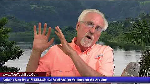 Arduino Uno R4 WiFi LESSON 12: Read Analog Voltages on the Arduino