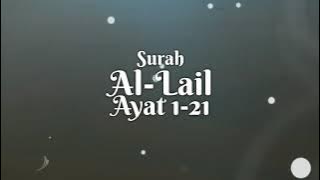 Surah Al-Lail || Nada Hijaz || Metode Wafa