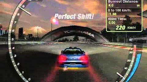 NFSU2 Nissan Skyline Dyno Drag #1