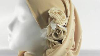 Beige Flower Underscarf Bgefupl