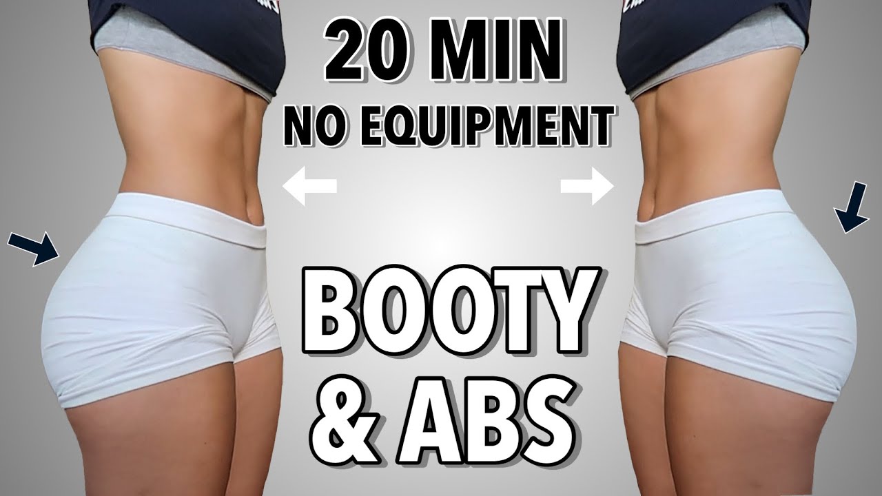 20 MIN FLAT BELLY  ROUND BOOTY WORKOUT   No Squats No Jumping No Equipment  30x30 Day   30